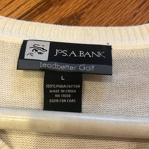 Jos A Bank Men’s Sweater Vest Size L - Picture 3 of 4